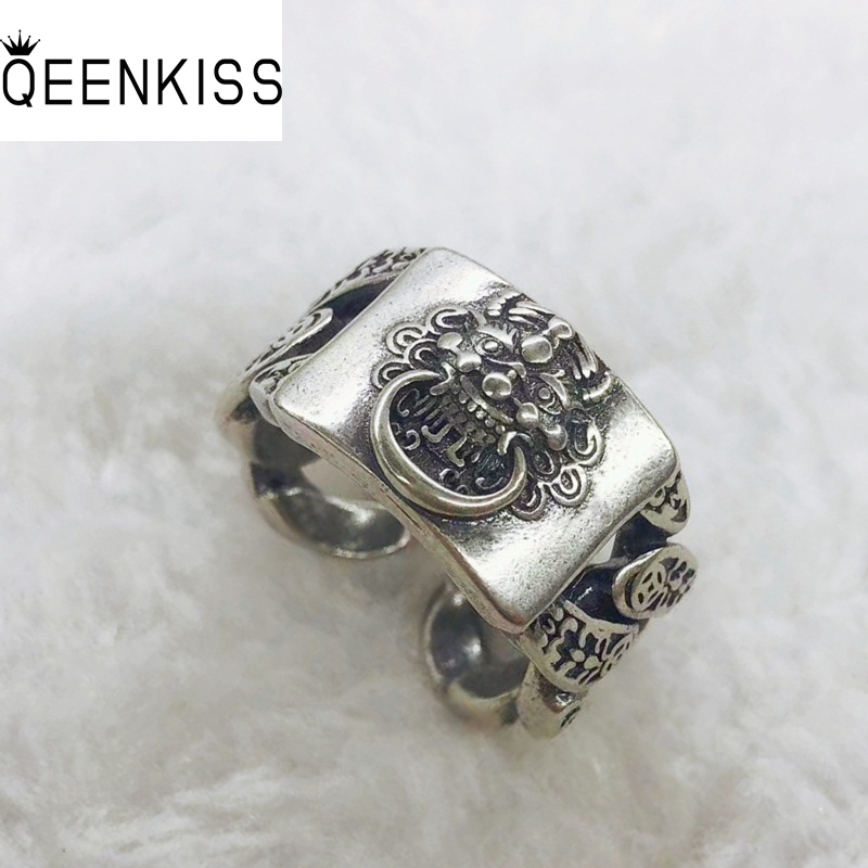 Men'S Grooming Gifts - QEENKISS 925 Sterling Silver PIXIU Ring