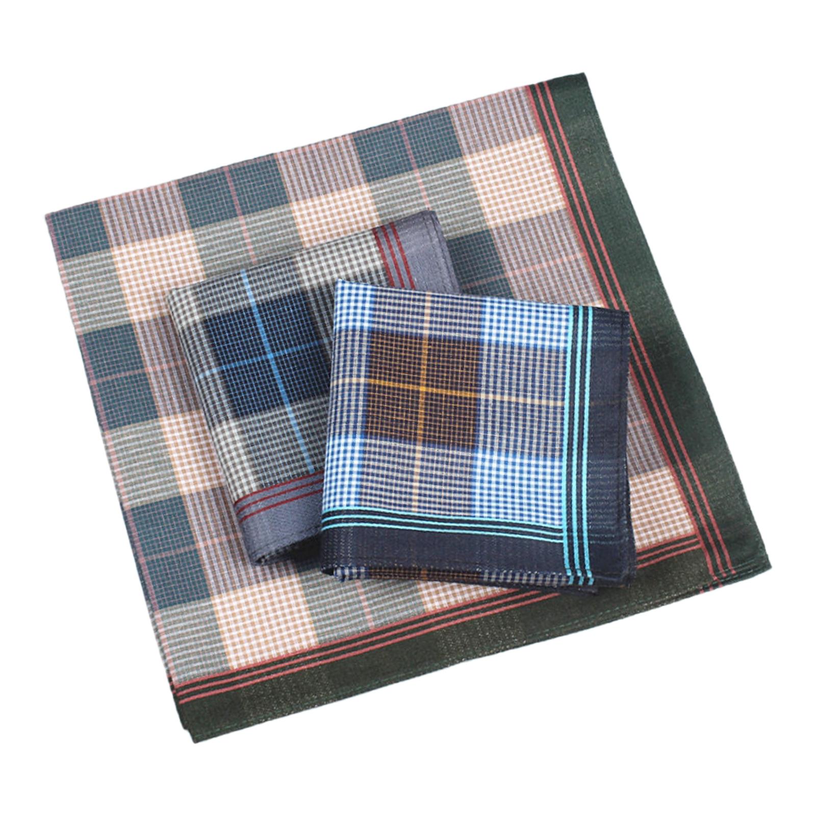 6Pcs Unisex Cotton Handkerchie - Men'S Grooming Gift Set ulasan dan harga