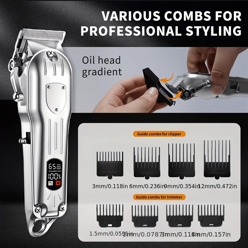 USB Rechargeable Hair Clipper  - Men'S Grooming Gift Set ulasan dan harga