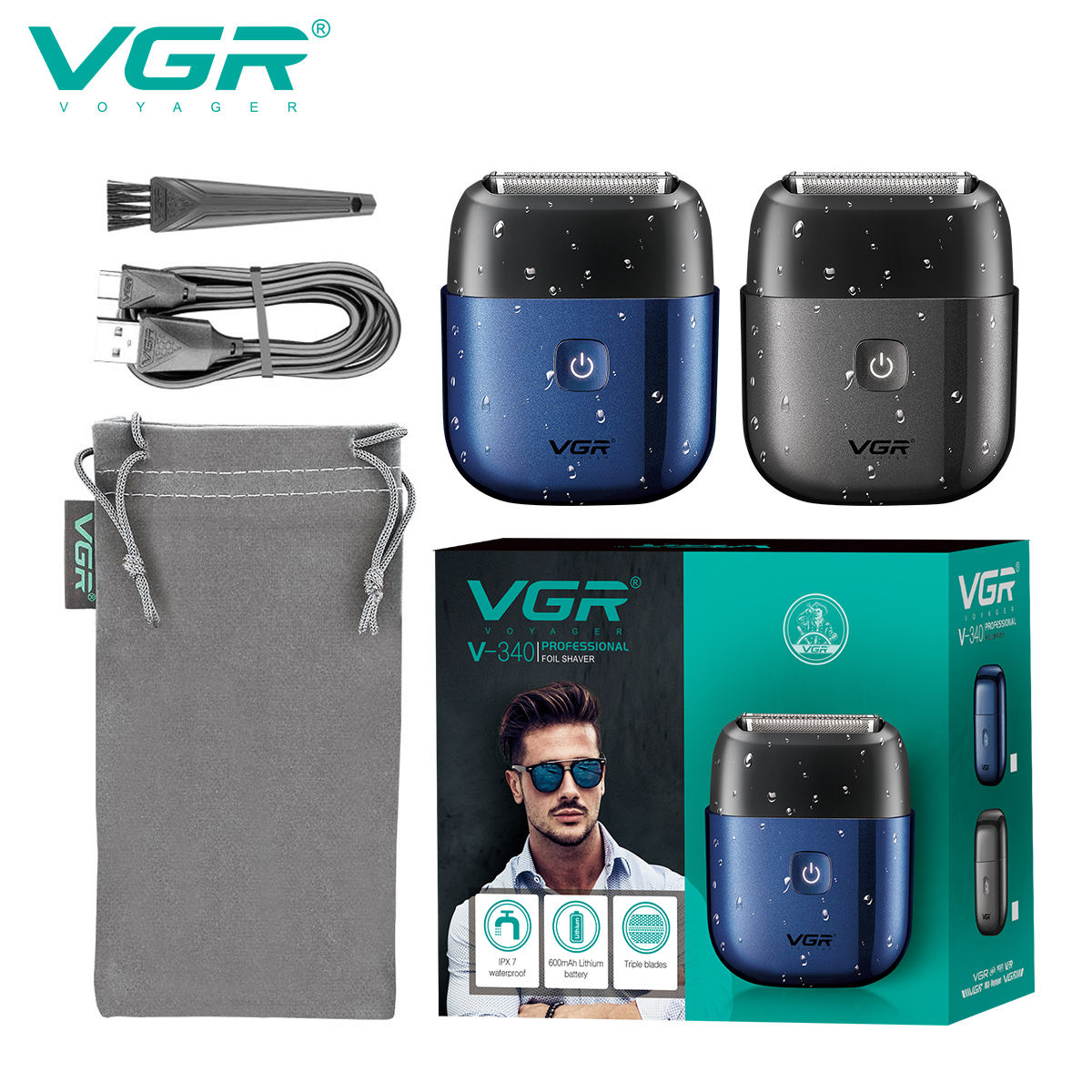 VGR 340 Shaver Professional El - Eyebrow Razor Trimmer ulasan dan harga