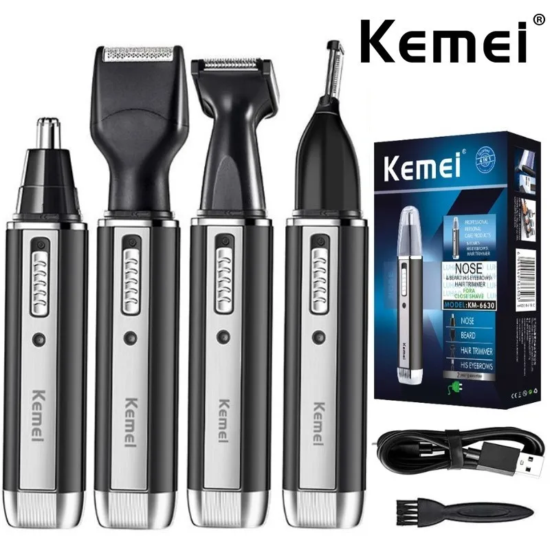Kemei 4 in 1 trimmer for men E - Men Grooming Hygiene ulasan dan harga