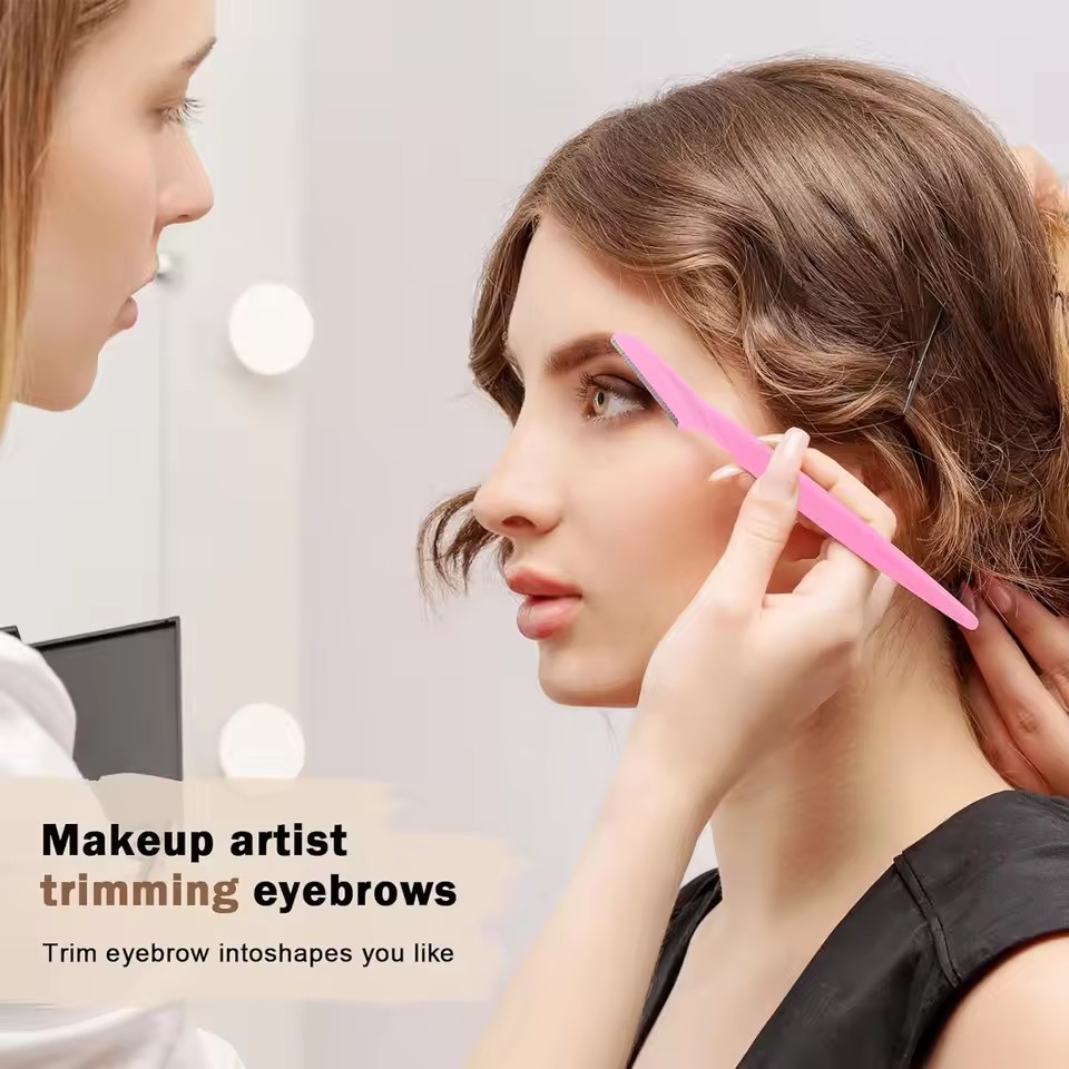 5/10/30/40pcsbrow Razor and Fa - Eyebrow Razor Trimmer ulasan dan harga