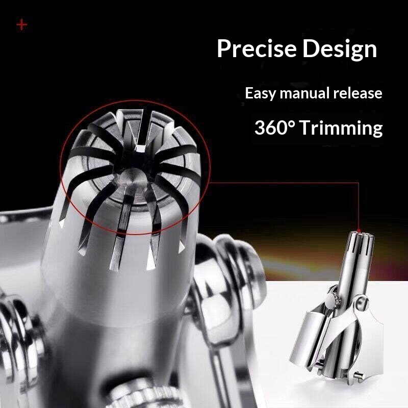 1/2PCS Manual Nose Ear Hair Tr - Men Grooming Hygiene ulasan dan harga