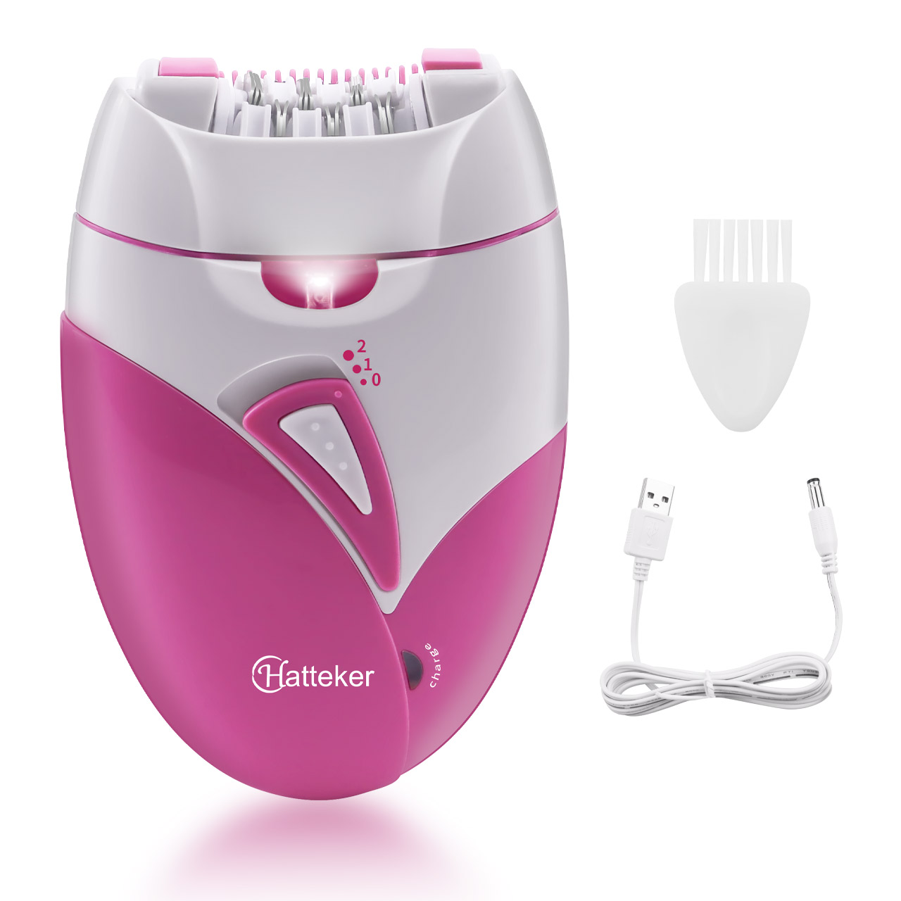 Hatteker Electric Plucker Clam - Eyebrow Razor Trimmer ulasan dan harga