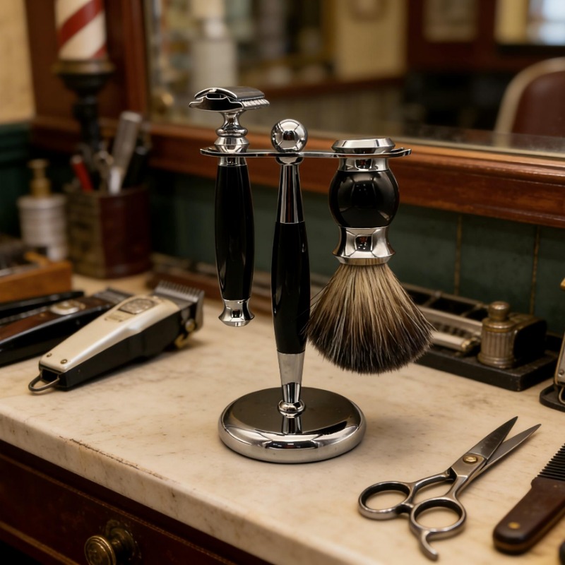 Men’s Complete Shaving Set wit - Men Grooming Hygiene ulasan dan harga
