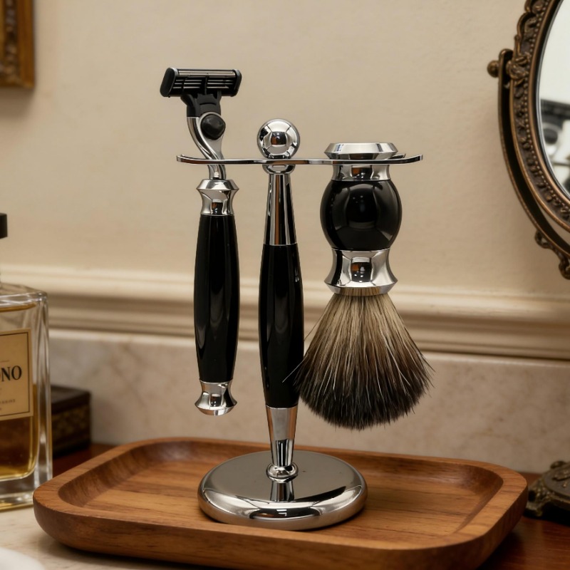 Men’s Complete Shaving Set wit - Men Grooming Hygiene ulasan dan harga
