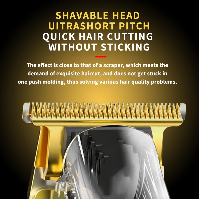 Kemei Hair Trimmer Electric Ra - Mens Grooming Barber ulasan dan harga