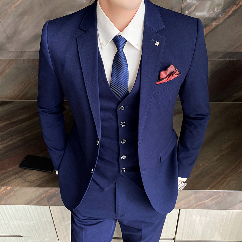 ( Jacket + Vest + Pants ) High - Mens Grooming Brand ulasan dan harga
