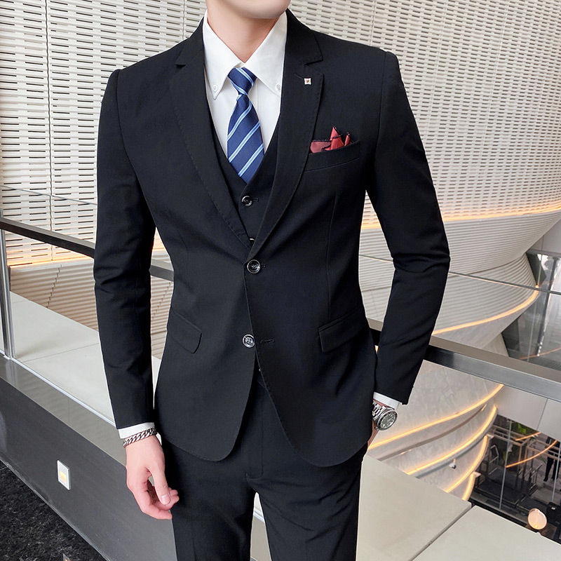 ( Jacket + Vest + Pants ) High - Mens Grooming Brand ulasan dan harga