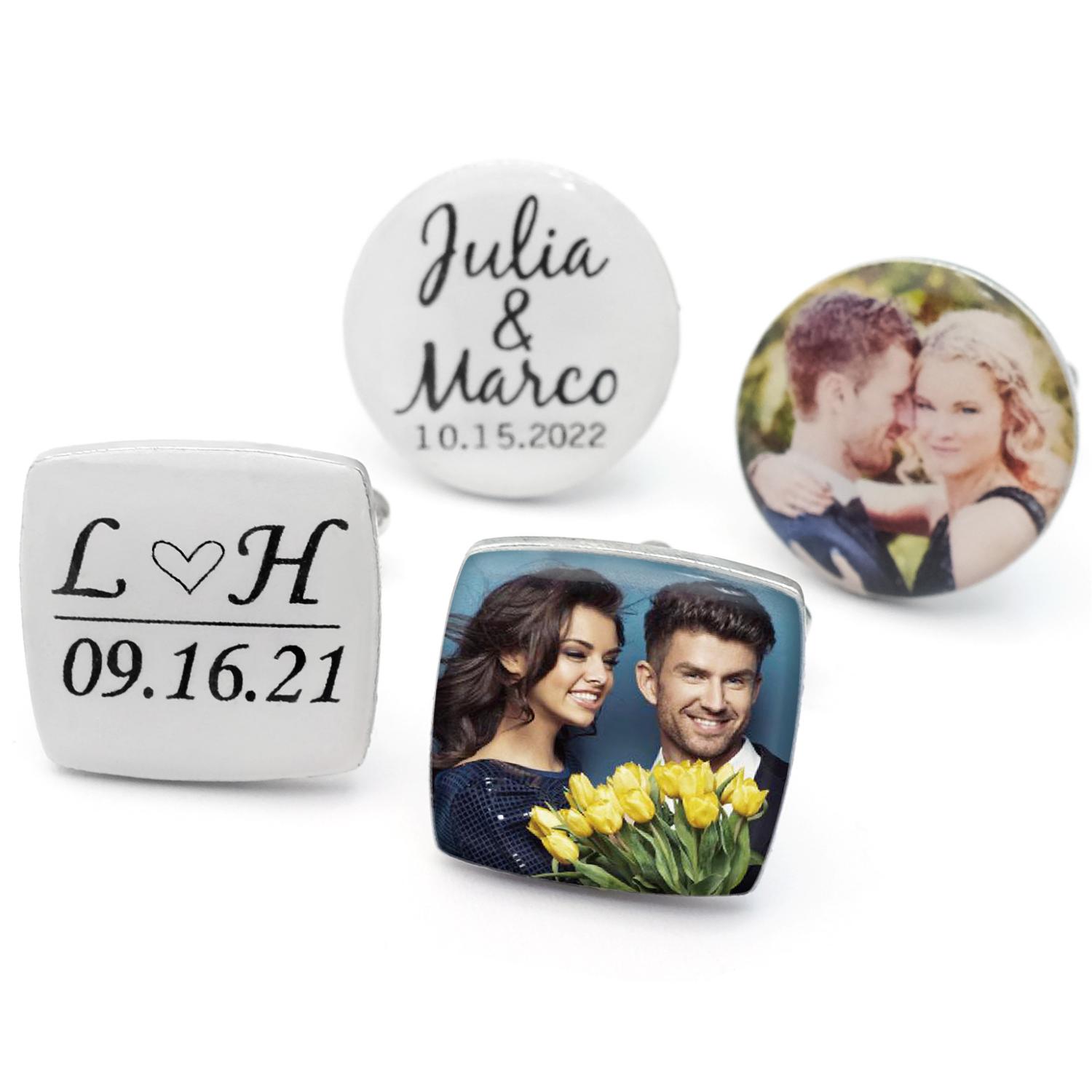 Personalised Photo Cufflinks M - Men'S Grooming Gifts ulasan dan harga