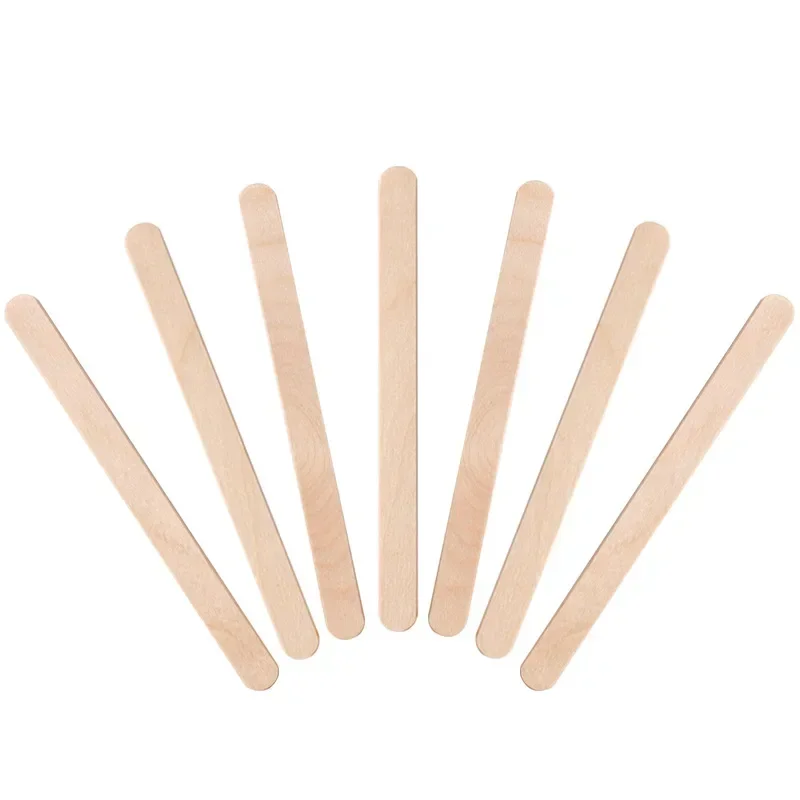 100 Pieces Beauty Spatulas Log - Hair Wax Stick ulasan dan harga
