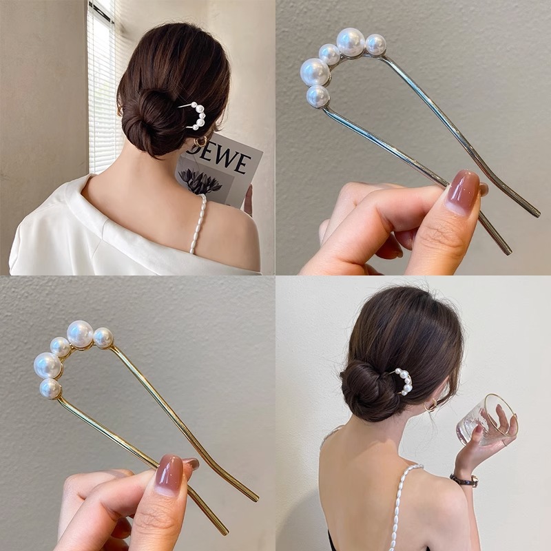 New Metal Vintage U Shape Hair - Hair Wax Stick ulasan dan harga
