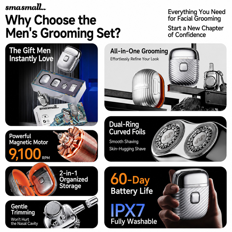 SMASMALL Matebox 3 in 1 Mini E - Men'S Grooming Gift Set ulasan dan harga