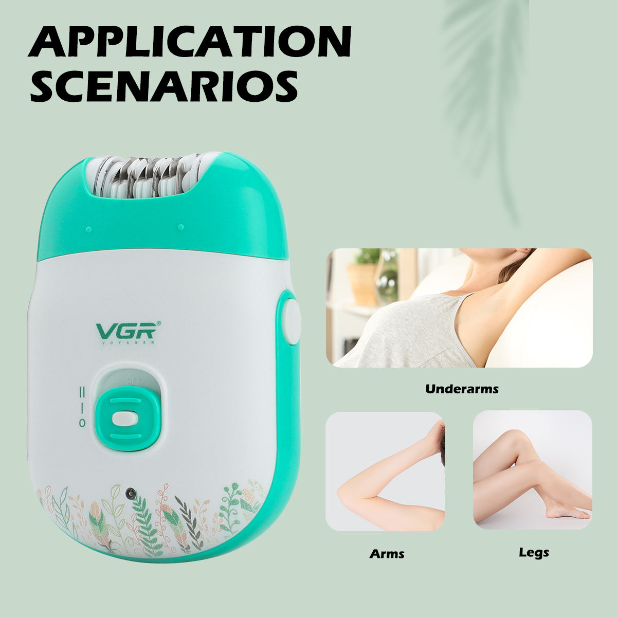 VGR 726 New Epilator Women Sha - Eyebrow Razor Trimmer ulasan dan harga