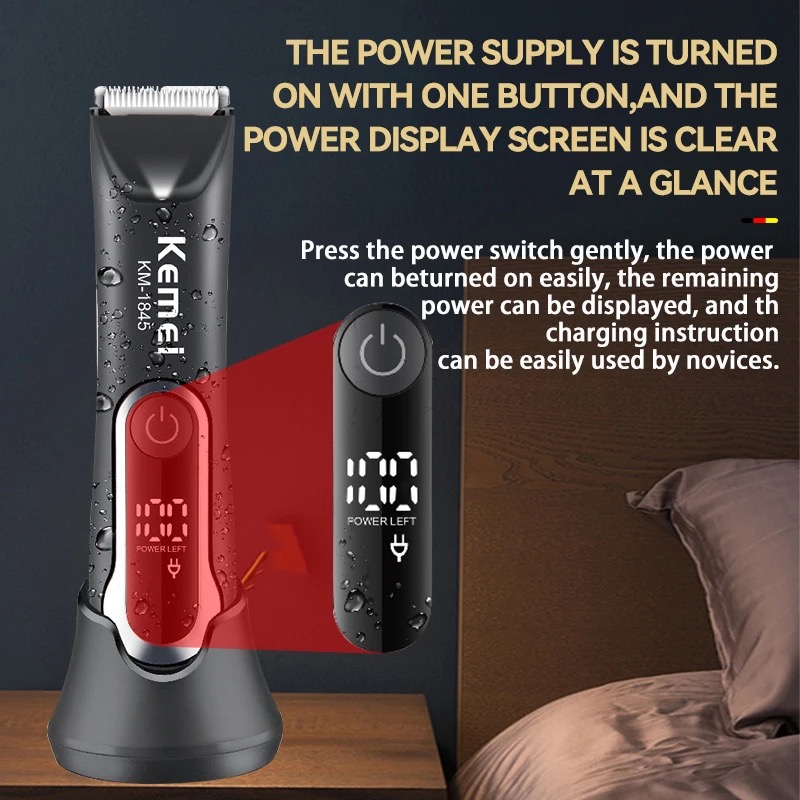 Kemei Groin Hair Trimmer Men E - Men Grooming Hygiene ulasan dan harga