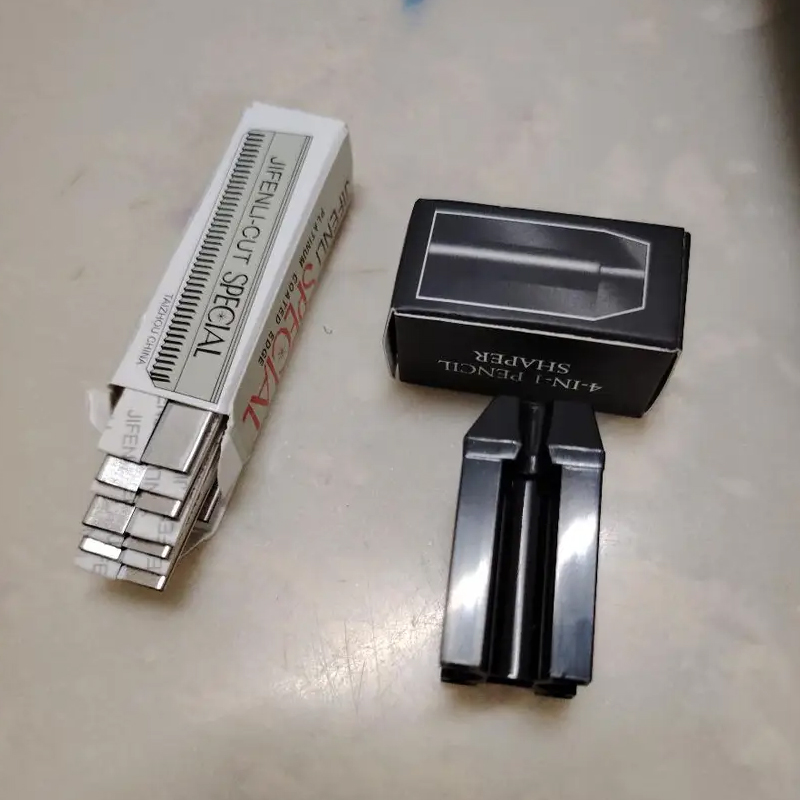 1pcs Brow Pen Sharpener Trimme - Eyebrow Razor Trimmer ulasan dan harga