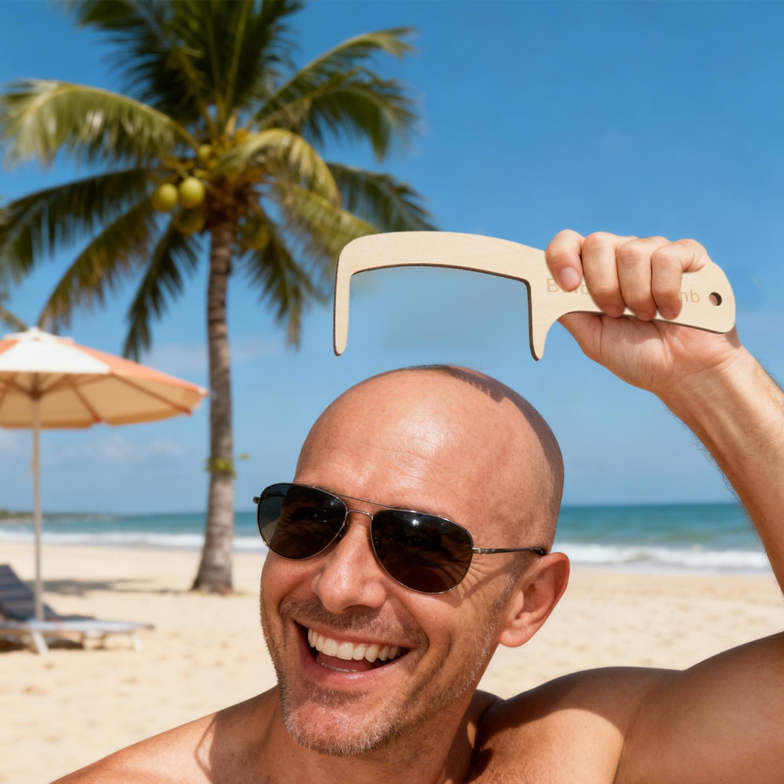 2pcs Funny Bald Man Grooming T - Men'S Grooming Gifts ulasan dan harga