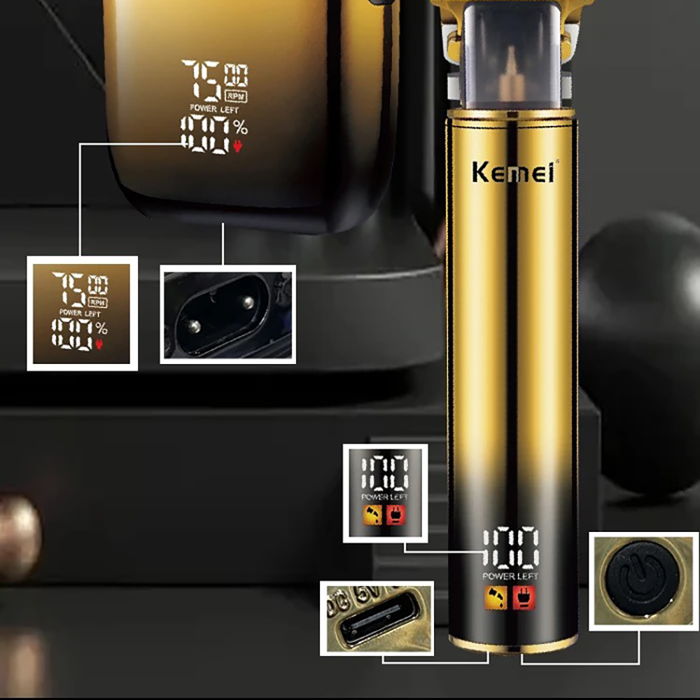 Kemei Hair Trimmer Electric Ra - Eyebrow Razor Trimmer ulasan dan harga