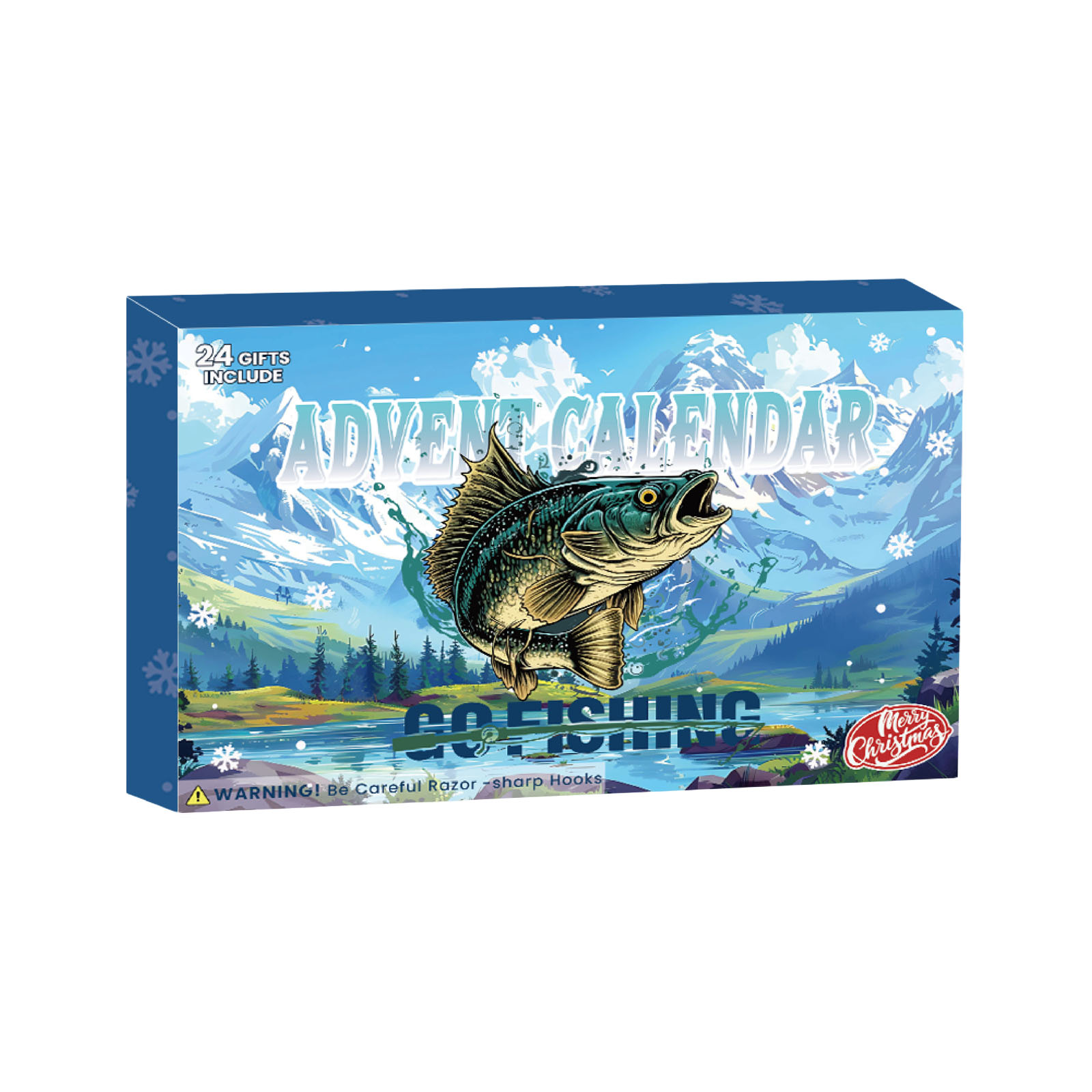 Advent Calendar Christmas Fish - Mens Grooming Advent Calendar ulasan dan harga